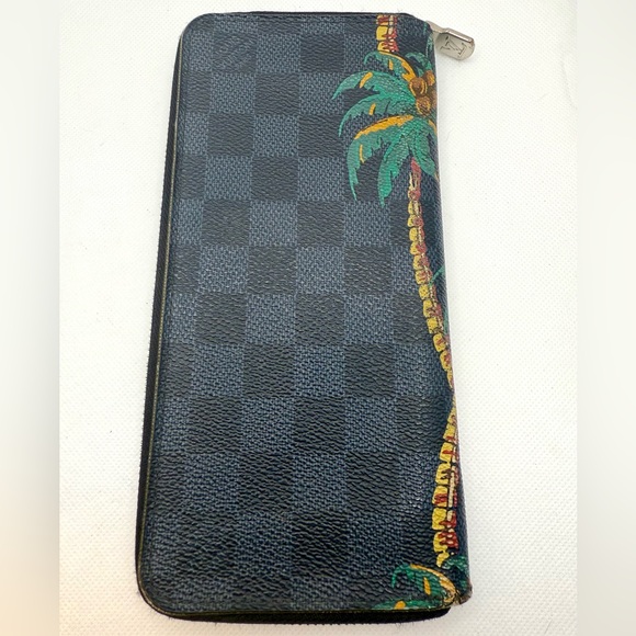 Louis Vuitton Damier Cobalt Jungle Brazza Wallet - Limited Edition - Picture 2 of 16